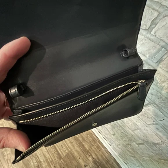 Coach Hayden Foldover Crossbody Clutch With Star Patchwork - Picture 10 of 11